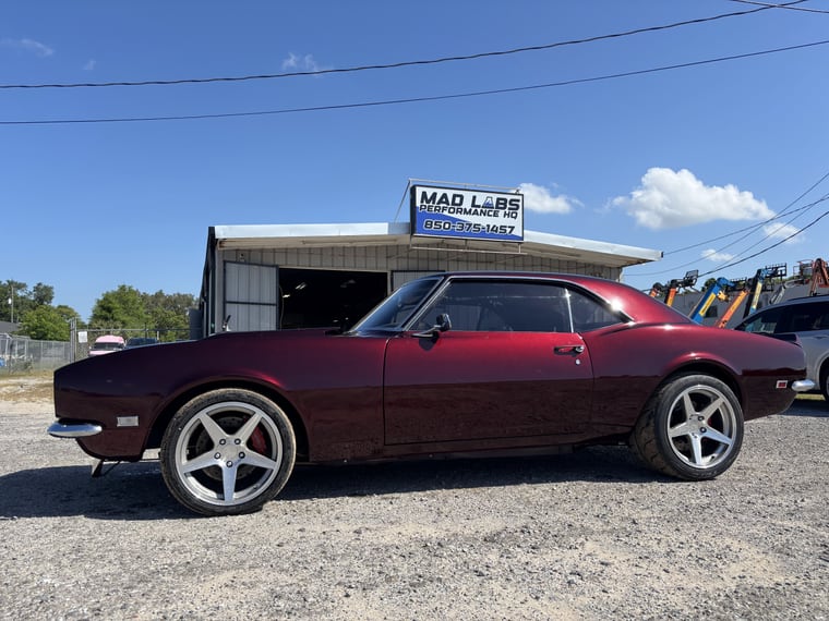 1968 Chevy Camaro — pro-touring LS 427 build